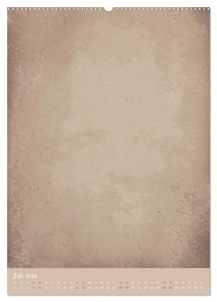 Produktbild: Vintage DIY Bastel-Kalender -Hochformat- (hochwertiger Premium Wandkalender 2026 DIN A2 hoch), Kunstdruck in Hochglanz