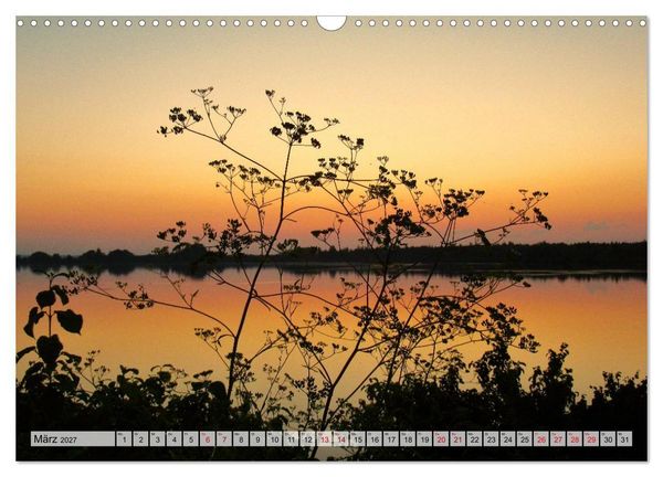 Produktbild: Lech und Wertach - Flusslandschaften im Alpenvorland (Wandkalender 2027 DIN A3 quer), CALVENDO Monatskalender