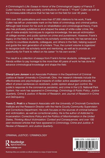 Produktbild: A Criminologist's Life