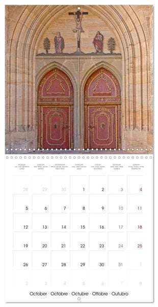 Produktbild: Dinkelsbuehl - Medieval Town in Germany (Wall Calendar 2026 12 &times; 12 Inch) CALVENDO 12 Month Wall Calendar