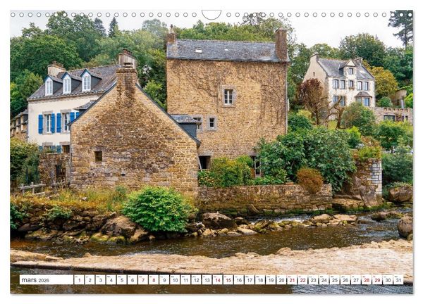 Produktbild: &Agrave; la d&eacute;couverte de la Bretagne - En Finist&egrave;re Sud (Calendrier mural 2026 DIN A3 vertical), CALVENDO calendrier mensuel
