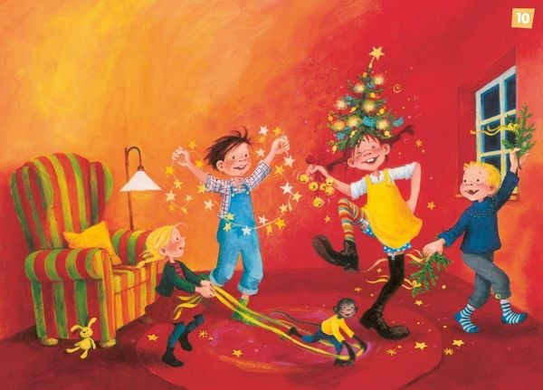 Produktbild: 24 Tage voller Geschichten. Adventskalenderbuch