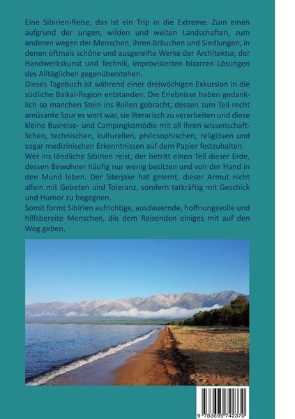 Produktbild: Tiefer See, hohe Berge und endlos weite Steppen