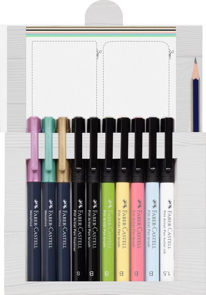 Produktbild: Faber-Castell Kreativset Handlettering 12-teilig