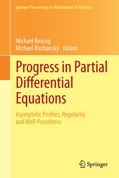 Produktbild: Progress in Partial Differential Equations