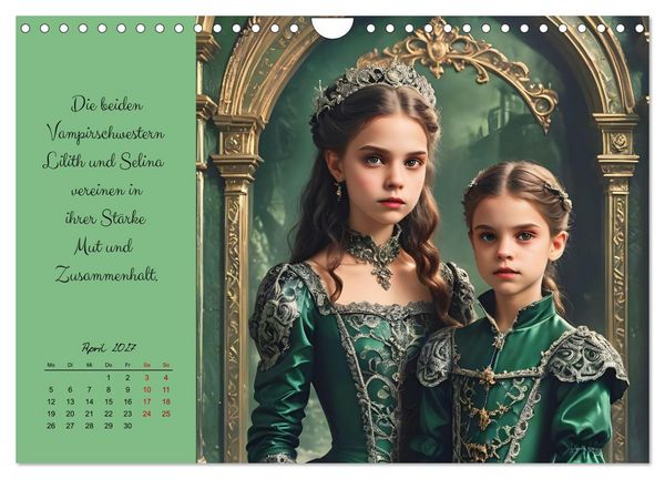 Produktbild: Mondkinder der Dunkelheit (Wandkalender 2027 DIN A4 quer), CALVENDO Monatskalender
