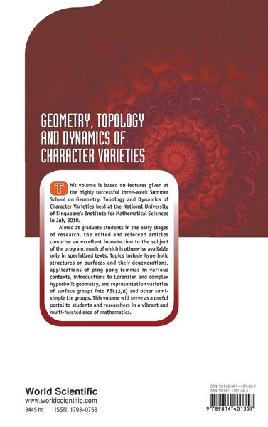 Produktbild: Geometry, Topology & Dynam Charac Varie