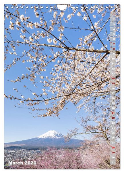 Produktbild: THE MAGIC OF JAPAN Charming impressions (Wall Calendar 2026 DIN A4 portrait), CALVENDO 12 Month Wall Calendar