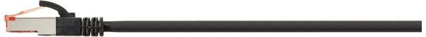 Produktbild: Renkforce RF-5771528 RJ45 Patchkabel CAT 6 S/FTP 2.00m Schwarz Halogenfrei 1St.