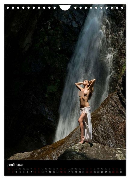 Produktbild: Chutes d'eau au Tessin (Calendrier mural 2026 DIN A4 horizontal), CALVENDO calendrier mensuel