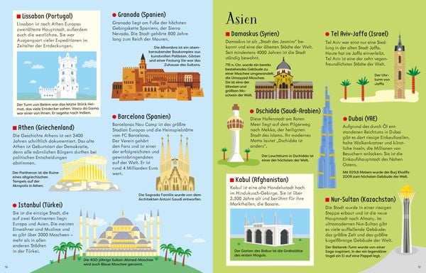 Produktbild: Puzzle & Buch: St&auml;dte der Welt