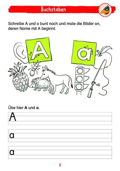 Produktbild: Mein Deutschblock mit Rabe Linus - 1. Klasse