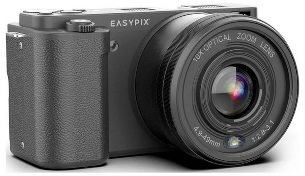 Produktbild: Easypix VX6430 Digitalkamera 64 Megapixel Opt. Zoom: 10 x Schwarz 4K-Video