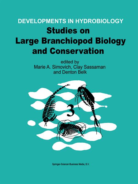 Produktbild: Studies on Large Branchiopod Biology and Conservation