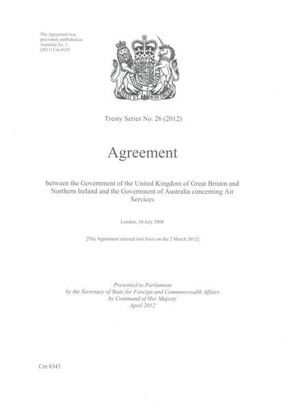 Produktbild: Treaty Series (great Britain)