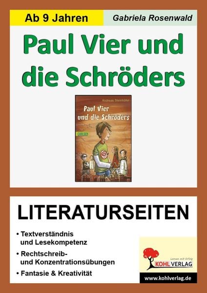 Paul Vier und die Schröders - Literaturseiten
