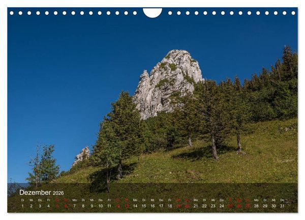 Produktbild: Naturerlebnis Aschau (Wandkalender 2026 DIN A4 quer), CALVENDO Monatskalender