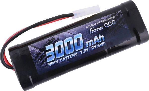 Gens ace Modellbau-Akkupack (NiMh) 7.2V 3000 mAh Zellen-Zahl: 6 Stick Tamiya