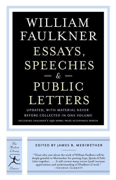 Produktbild: Essays, Speeches & Public Letters
