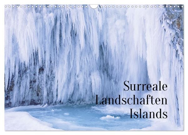 Produktbild: Surreale Landschaften Islands (Wandkalender 2026 DIN A3 quer), CALVENDO Monatskalender