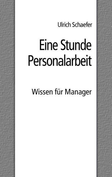 Produktbild: Eine Stunde Personalarbeit