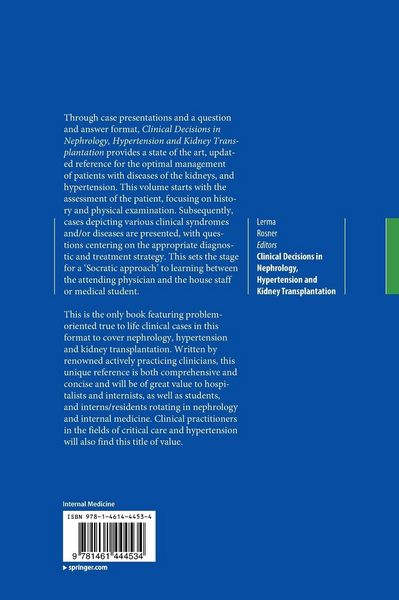 Produktbild: Clinical Decisions in Nephrology, Hypertension and Kidney Transplantation