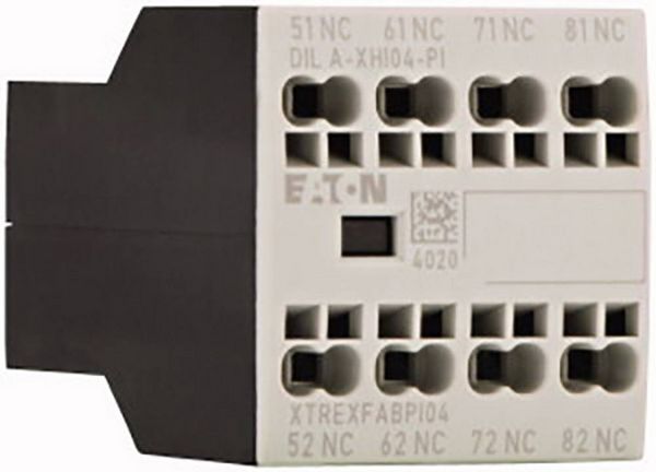 Produktbild: Eaton DILA-XHI04-PI Hilfsschalterblock 4 &Ouml;ffner 4 A 1 St.