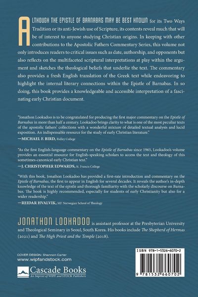 Produktbild: The Epistle of Barnabas