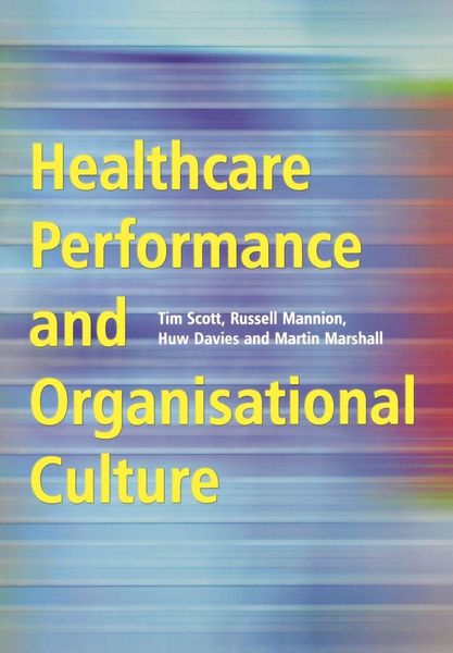 Produktbild: Healthcare Performance and Organisational Culture