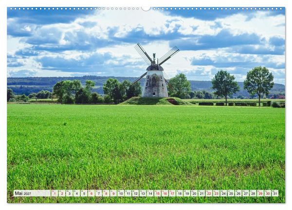 Produktbild: Die Obere Weser - von Hamel bis zur Porta Westfalica (hochwertiger Premium Wandkalender 2027 DIN A2 quer), Kunstdruck in Hochglanz