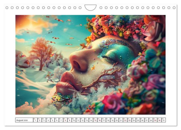 Produktbild: Surreale Traumwelten (Wandkalender 2026 DIN A4 quer), CALVENDO Monatskalender