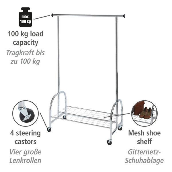 Produktbild: Kleiderst&auml;nder Mod. Profi, rollbar