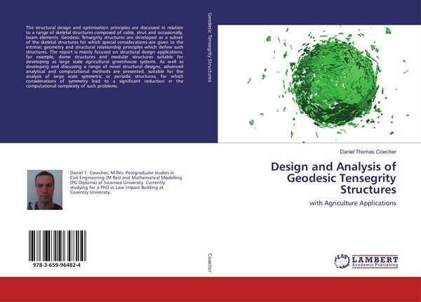 Produktbild: Design and Analysis of Geodesic Tensegrity Structures