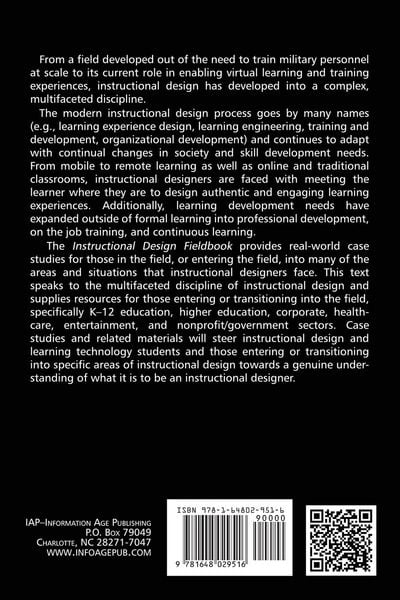 Produktbild: Instructional Design Fieldbook