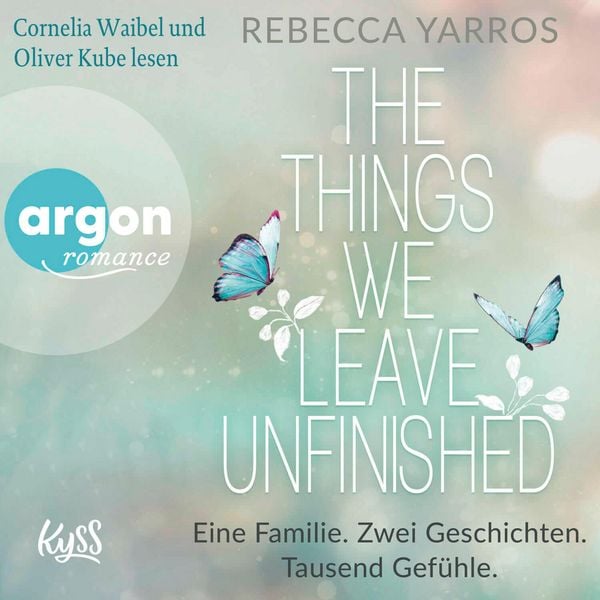 Produktbild: The things we leave unfinished