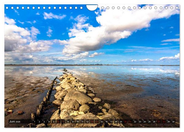 Produktbild: Naturlandschaft WATTENMEER (Wandkalender 2026 DIN A4 quer), CALVENDO Monatskalender