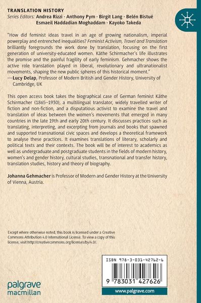 Produktbild: Feminist Activism, Travel and Translation Around 1900