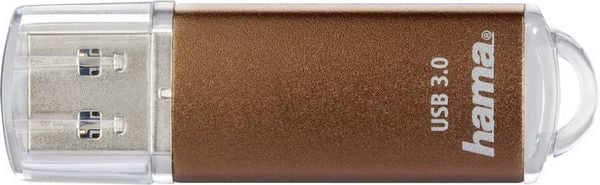 Produktbild: Hama Laeta USB-Stick 64 GB Braun 124004 USB 3.2 Gen 1 (USB 3.0)