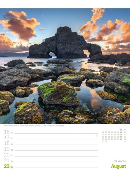 Produktbild: Planet Erde Wochenplaner Kalender 2027 | Landschaften der Welt