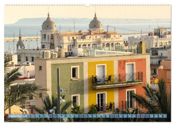 Produktbild: Alicante - Benidorm - Calp (Wandkalender 2026 DIN A2 quer), CALVENDO Monatskalender