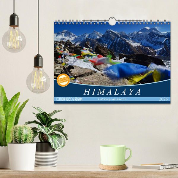 Produktbild: Himalaya (Wandkalender 2026 DIN A4 quer), CALVENDO Monatskalender