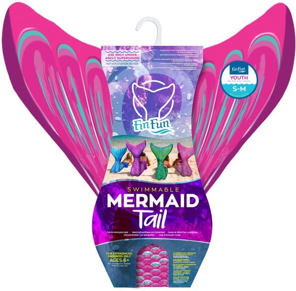 Produktbild: FinFun Meerjungfrau Mermaidens, Pinl, L/XL