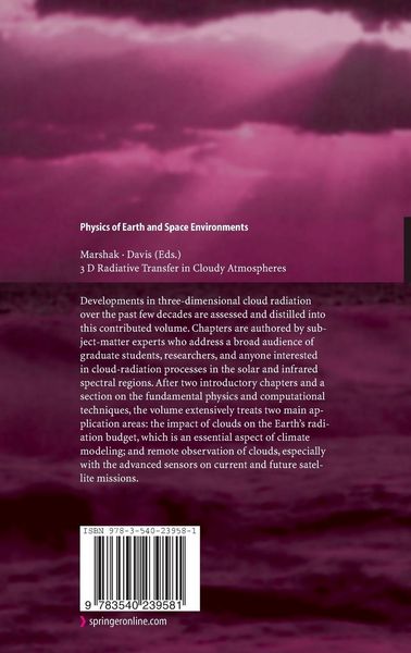 Produktbild: 3D Radiative Transfer in Cloudy Atmospheres