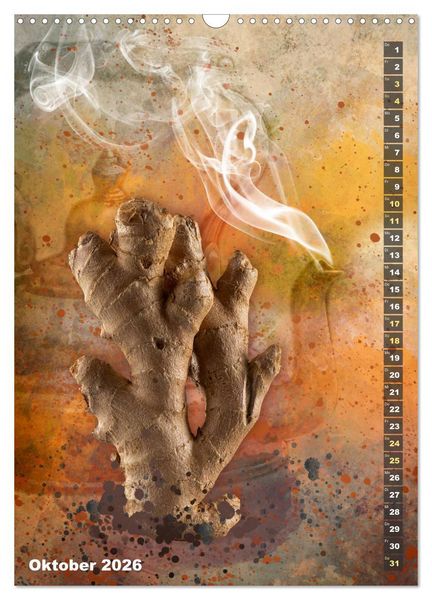 Produktbild: kochKUNST Verliebt in Omas K&uuml;che (Wandkalender 2026 DIN A3 hoch), CALVENDO Monatskalender