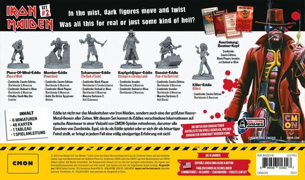 Produktbild: Zombicide - Iron Maiden Set #2