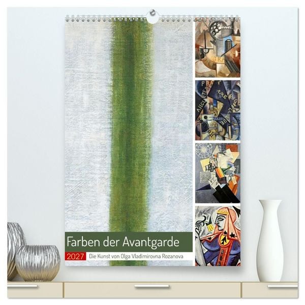 Produktbild: Farben der Avantgarde (hochwertiger Premium Wandkalender 2027 DIN A2 hoch), Kunstdruck in Hochglanz