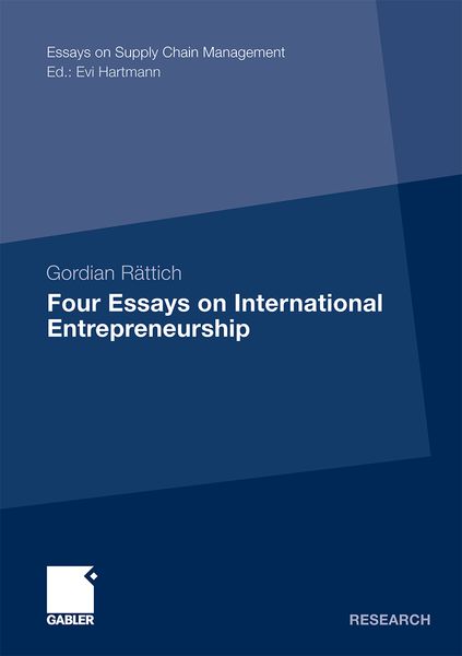 Produktbild: Four Essays on International Entrepreneurship