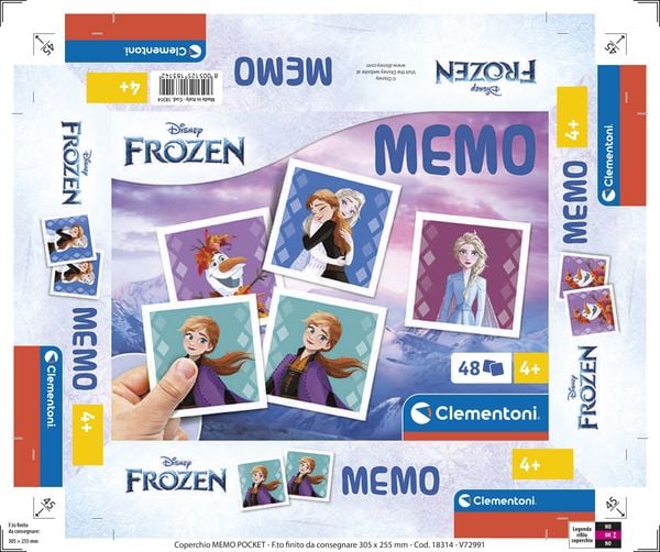 Produktbild: Disney Ice Magic Leaf Pile Memory-Spiel 48 Teile C
