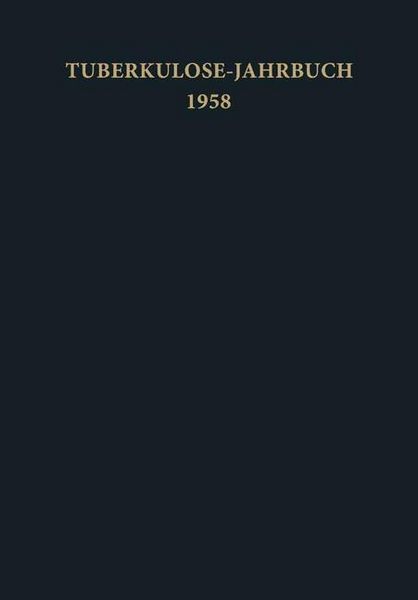 Produktbild: Tuberkulose-Jahrbuch 1958