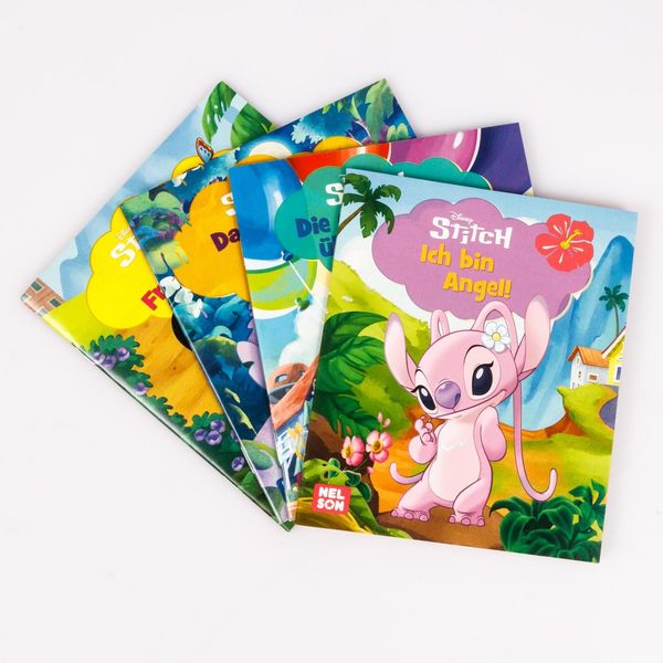 Produktbild: Nelson Mini-B&uuml;cher: 4er Disney Lilo & Stitch 5-8